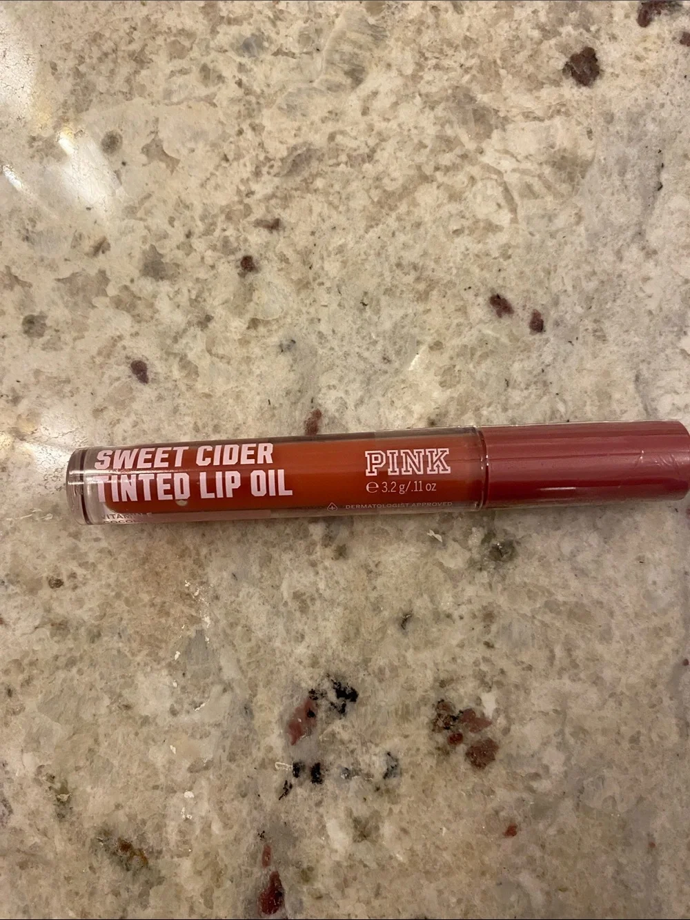 Sweet Cider Tinted Lip Oil - Pink Victoria’s Secret .11 oz new & sealed